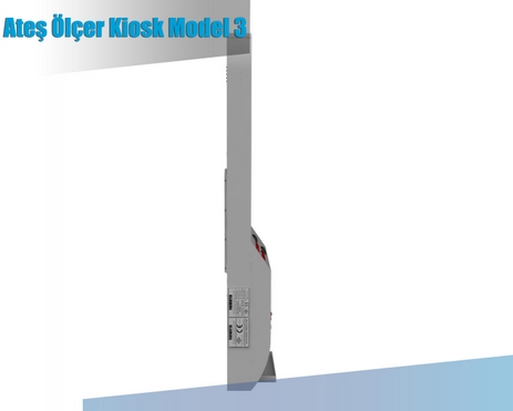 Ateş Ölçer Dezenfektan Kiosk Model 3.3 Ateş Ölçer Dezenfektan Kiosk Model 3.3