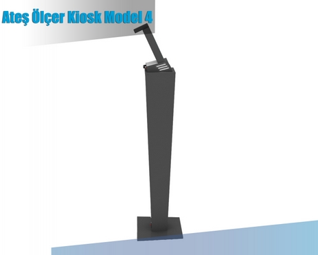 Ateş Ölçer Dezenfektan Kiosk Model 4.2 Ateş Ölçer Dezenfektan Kiosk Model 4.2