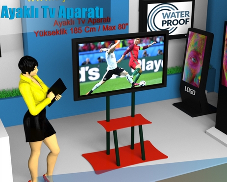 Televziyon Ayağı - Ayaklı Tv Aparatı